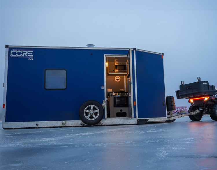 intellibutton A compact and lightweight core pro fiber splicing trailer designed for efficient and reliable fiber splicing operations.