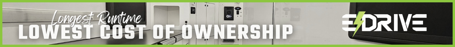 Longest Runtime Lowest Cost of Ownership, CORE PRO E-DRIVE