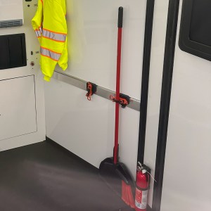 CORE Rail Broom/Shovel Strap Holder