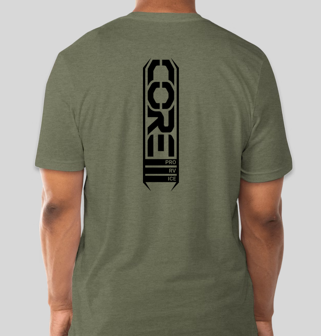 CORE Brands T-Shirt OLIVE - Image 2