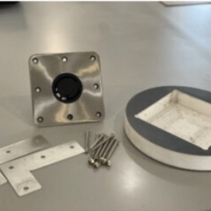 Springfield Plug-In Base with Kit for CORE ICE Floor Mounting (all models)